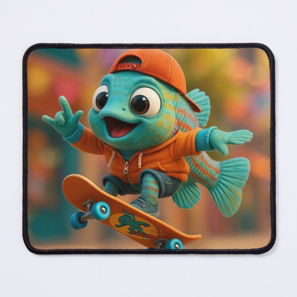 Item preview, Skater Killifish designed and sold by Sillytoe.