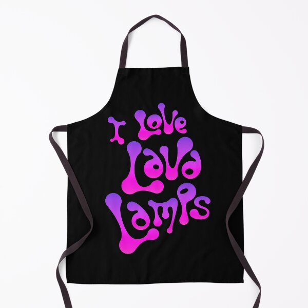 Item preview, "I Love Lava Lamps" Pink/Purple designed and sold by ThrillRags!.