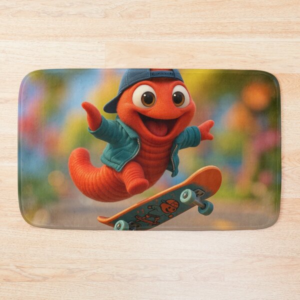 Item preview, Skater Kinabalu Giant Red Leech designed and sold by Sillytoe.