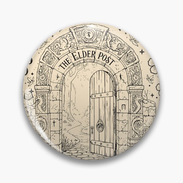 Item preview, Fantasy Gateway Postage Stamp Illustration designed and sold by WhiskStmaps.