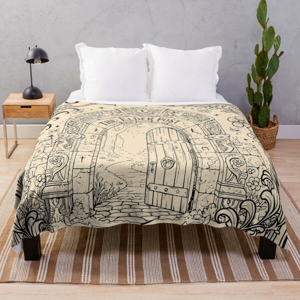 Item preview, Fantasy Gateway Postage Stamp Illustration designed and sold by WhiskStmaps.