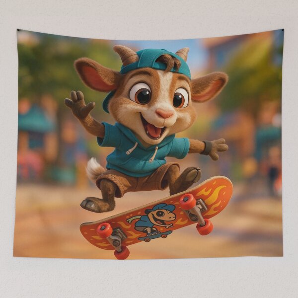 Item preview, Skater Kinder Goat designed and sold by Sillytoe.