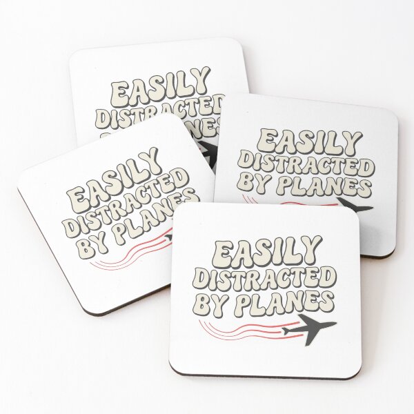 Item preview, Easily Distracted by Planes – airplane love designed and sold by w66aboo.