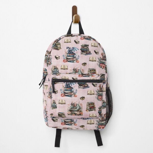 Item preview, Magical Dragons & Books on Light Gray-Pink designed and sold by KSimpson838.