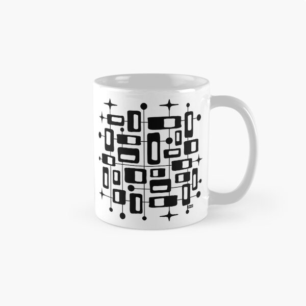 Item preview, Mid Century Modern Cosmic Abstract Geometric Pattern designed and sold by tonymagnerart.