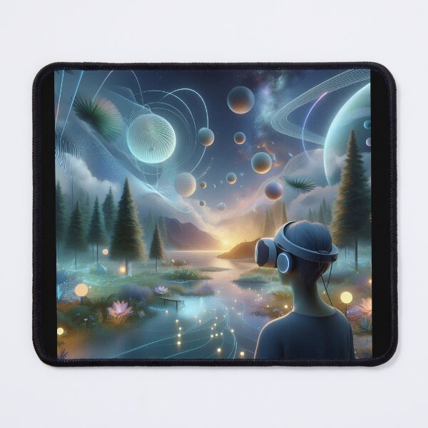 Item preview, Immersive VR Journey Through Cosmic Dreamscapes designed and sold by VirtuTrek-XP.