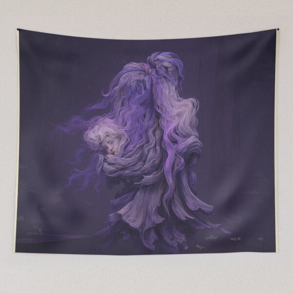 Item preview, Elden Ring Travel Poster - Garden of Deep Purple (St. Trina) designed and sold by PizzaBaratheon.