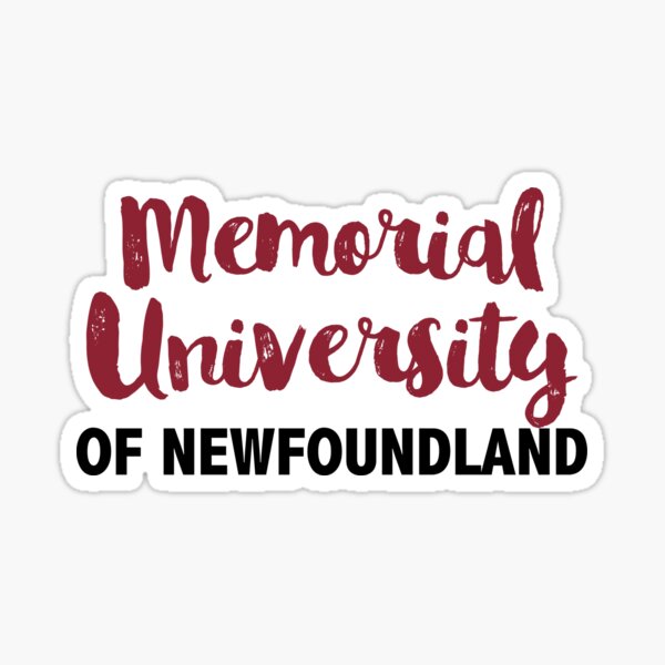Memorial University of Newfoundland Sticker