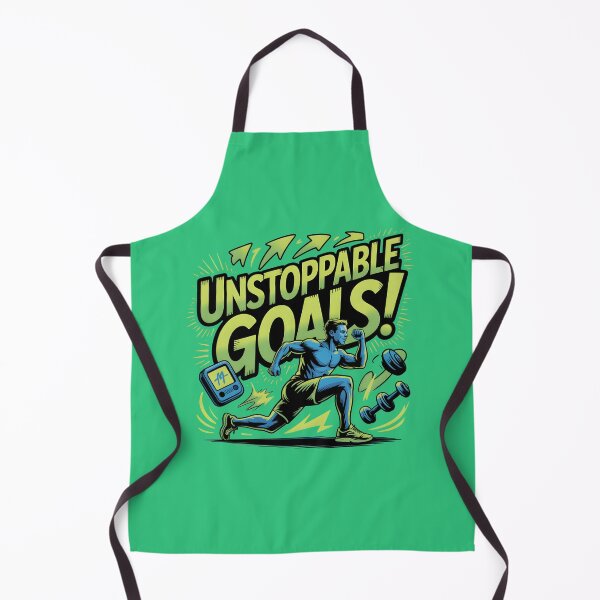 Item preview, Unstoppable Goals Fitness Motivation Graphic Tee – Gym Workout Design designed and sold by InkWeaveShop.