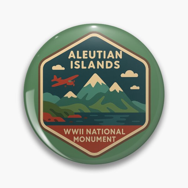 Item preview, Aleutian Islands National Monument  designed and sold by Broken Antler Designs .