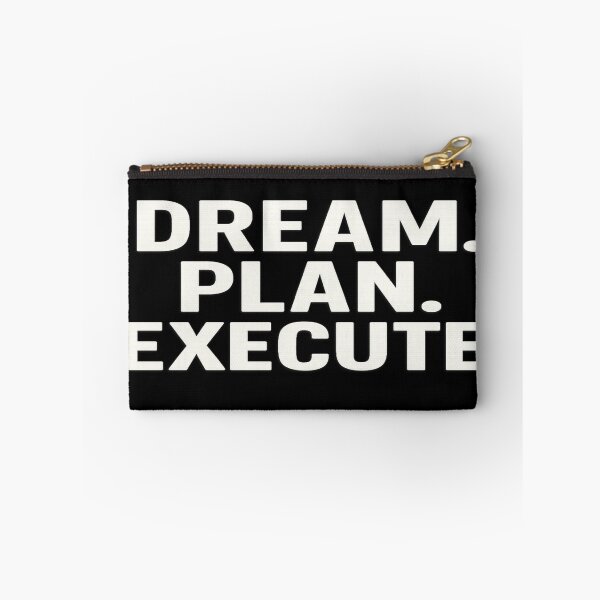 Item preview, DREAM. PLAN. EXECUTE. – Bold Motivational Typography Design designed and sold by Amazing-Shop5T.