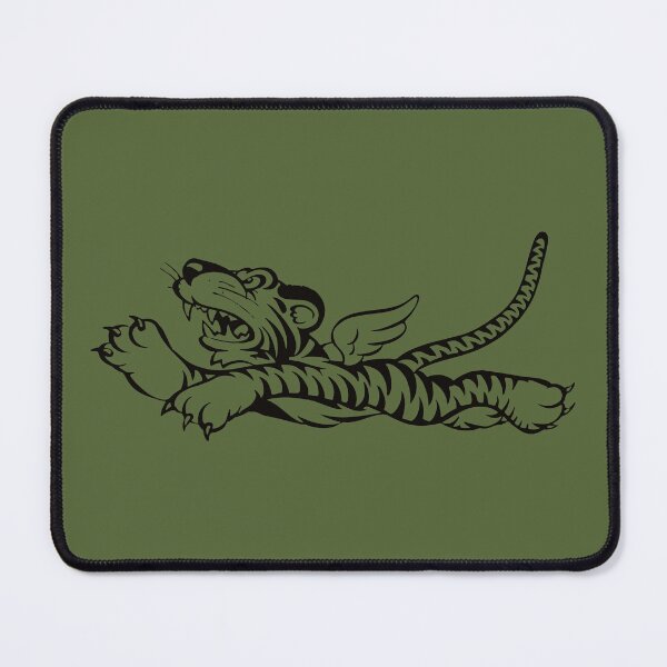Item preview, Flying Tiger P-40 Emblem (black) designed and sold by warbirdwear.