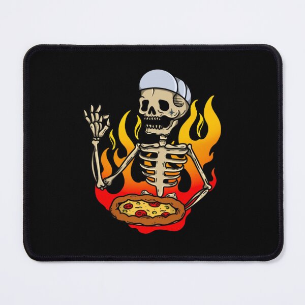 Item preview, Skeleton Pizza Chef Funny Spicy Hot Slice designed and sold by Oniyasha.