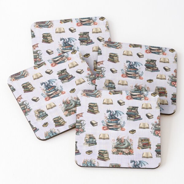 Item preview, Magical Dragons & Books on Light Purple designed and sold by KSimpson838.