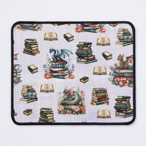 Item preview, Magical Dragons & Books on Light Purple designed and sold by KSimpson838.