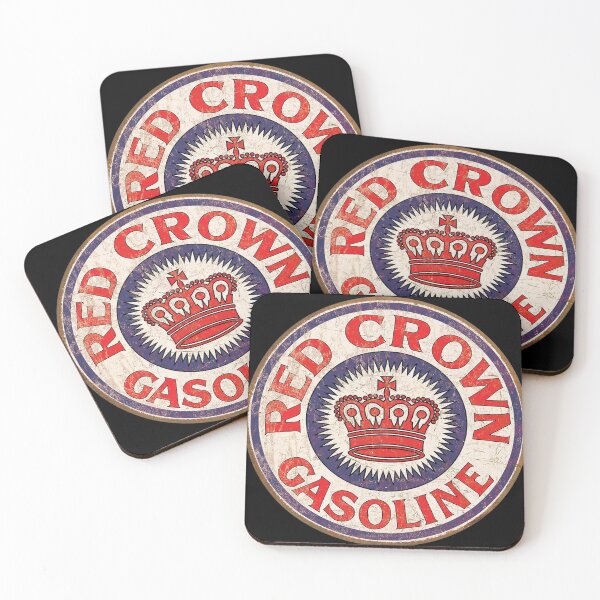 Item preview, Red Crown- Metal Sign image designed and sold by WhiteShirtGuy.
