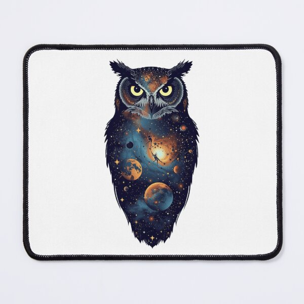 Item preview, Cosmic Owl Soaring Through the Stars designed and sold by Don'R.