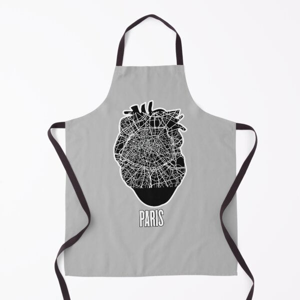 Item preview, Paris France City Map Heart designed and sold by WAMTEES.