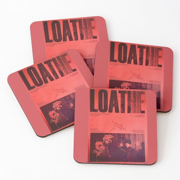 Item preview, Loathe Band Red Poster designed and sold by Jaimeftw.