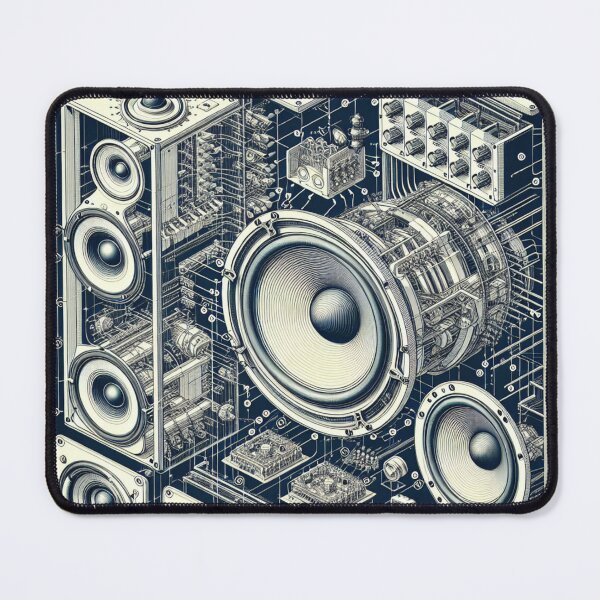 Item preview, Abstract Speaker Array designed and sold by Creature Kindness.