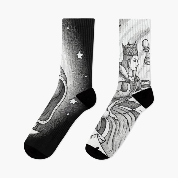 Item preview, space chess - King & Queen are playing chess in space designed and sold by Prtina.