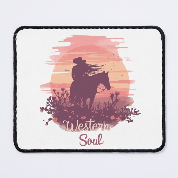 Item preview, The Abandons - Western Soul – Sunset Rider Silhouette designed and sold by ManhattanStyle.