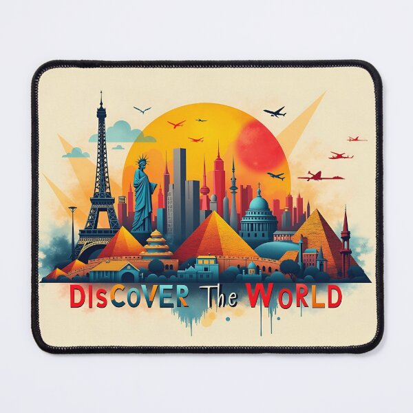 Item preview, Discover the World Through Iconic Landmarks designed and sold by VirtuTrek-XP.