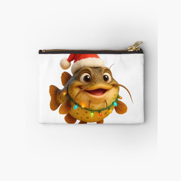 Item preview, Christmas Flathead Catfish designed and sold by Sillytoe.