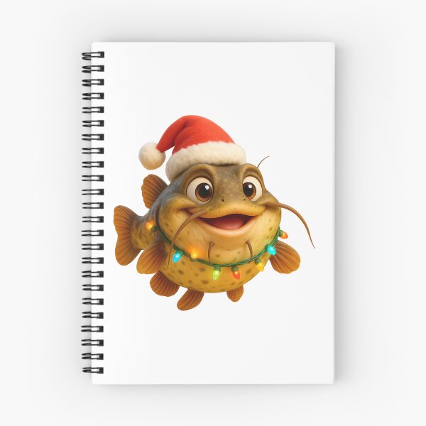 Item preview, Christmas Flathead Catfish designed and sold by Sillytoe.