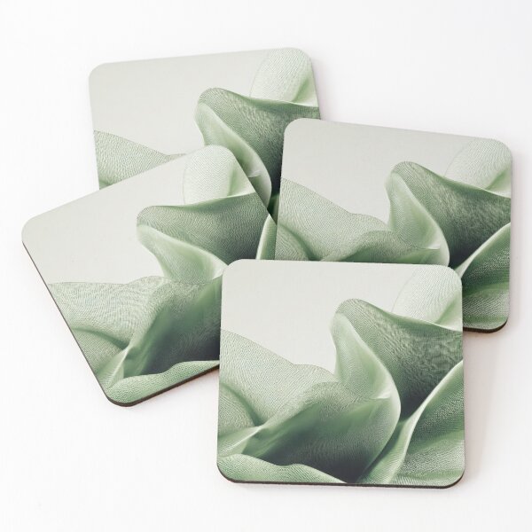 Item preview, Green fabric on white designed and sold by anytka.
