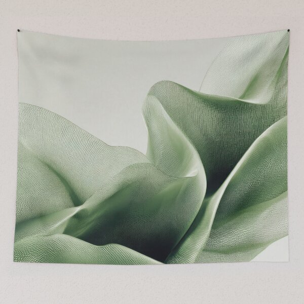 Item preview, Green fabric on white designed and sold by anytka.
