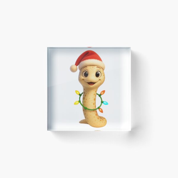 Item preview, Christmas Garden Eel designed and sold by Sillytoe.