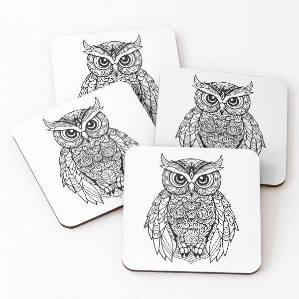 Item preview, Mandala Animal - Owl designed and sold by Hussar08.