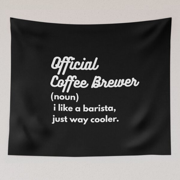 Item preview, Official Coffee Brewer Definition Funny Barista, coffee artist barista humor for coffee addicts designed and sold by adjamine.