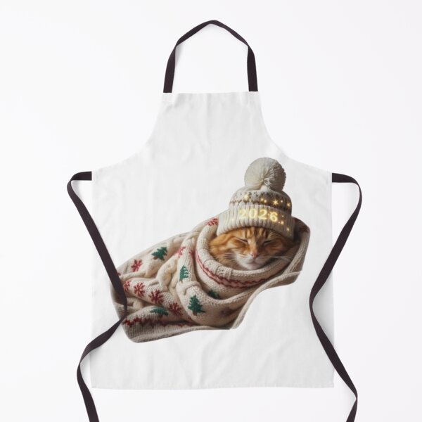 Item preview, Cozy for the New Year – Cute Cozy Cat Winter Design designed and sold by sma44.
