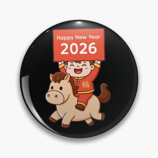 Item preview, Happy Chinese New Year 2026: Year of the Fire Horse! designed and sold by zuzzelek44.