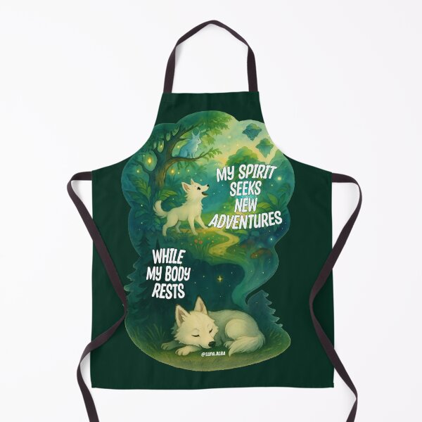 Item preview, While My Body Rests Spirit Seeks New Adventures designed and sold by LupaAlba.