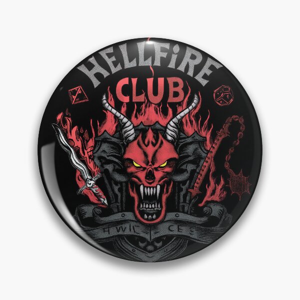 Item preview, Vintage Hellfire Club Hawkins Essential T-Shirt designed and sold by blackdogshop.