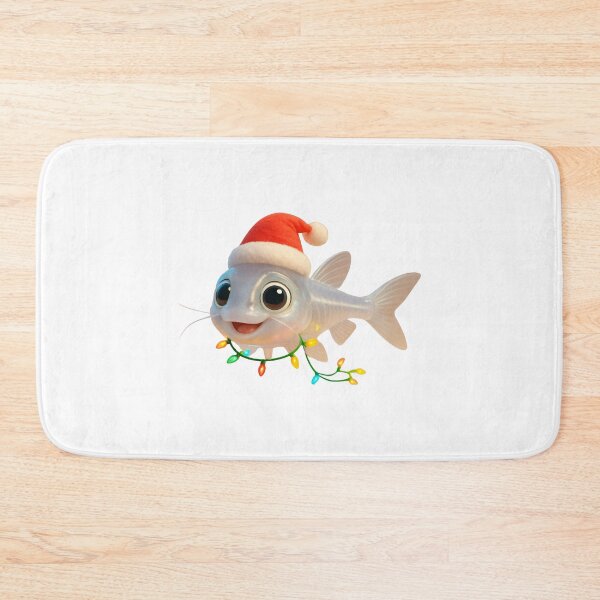Item preview, Christmas Ghost Catfish designed and sold by Sillytoe.