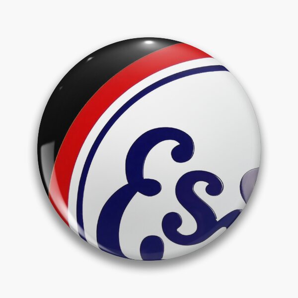 Item preview, ESSO old metal sign image designed and sold by WhiteShirtGuy.