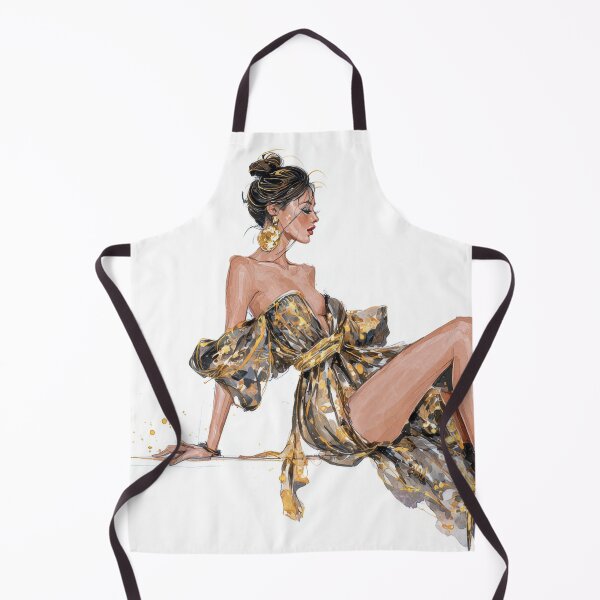 Item preview, Woman in dress seated against wall designed and sold by anytka.