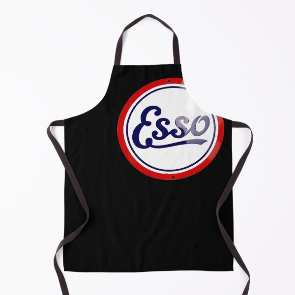 Item preview, ESSO old metal sign image designed and sold by WhiteShirtGuy.