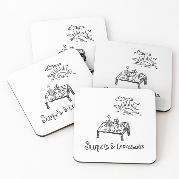 Item preview, Sunsets & Croissants designed and sold by The Art of Abby!.