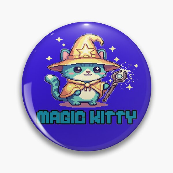 Item preview, Magic Kitty designed and sold by PunkVerseStudio.