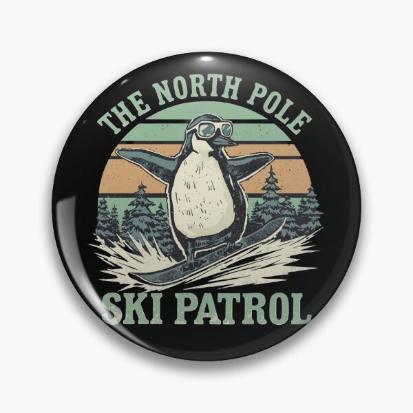 Item preview, The North Pole Ski Patrol | Vintage 1990s Band Tee Design designed and sold by MeluryPrints.
