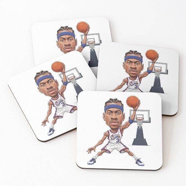 Item preview, Funny caricature of Allen Iverson designed and sold by vectorlove.