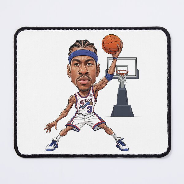 Item preview, Funny caricature of Allen Iverson designed and sold by vectorlove.