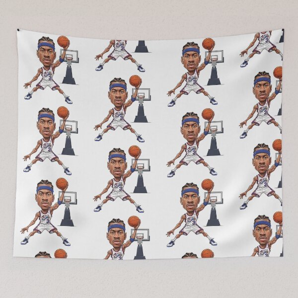 Item preview, Funny caricature of Allen Iverson designed and sold by vectorlove.