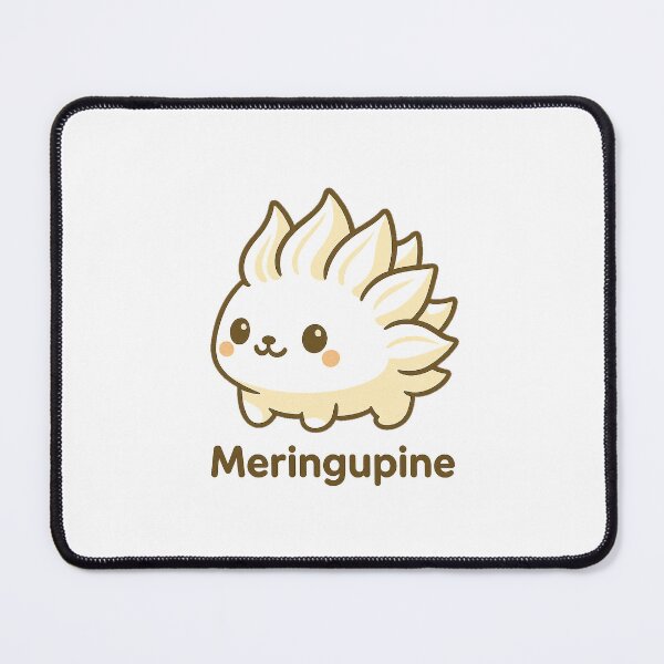 Item preview, Meringupine — Kawaii Meringue Porcupine designed and sold by DreamMachine69.