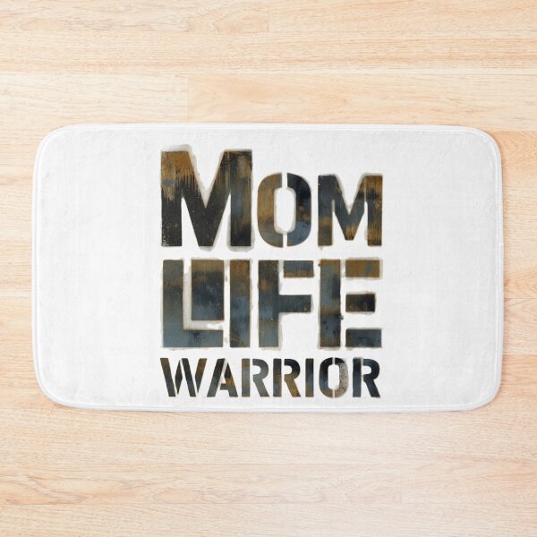 Item preview, Mom Life Warrior - Empowered Mama Strong Motherhood Quote designed and sold by harmandragon04.